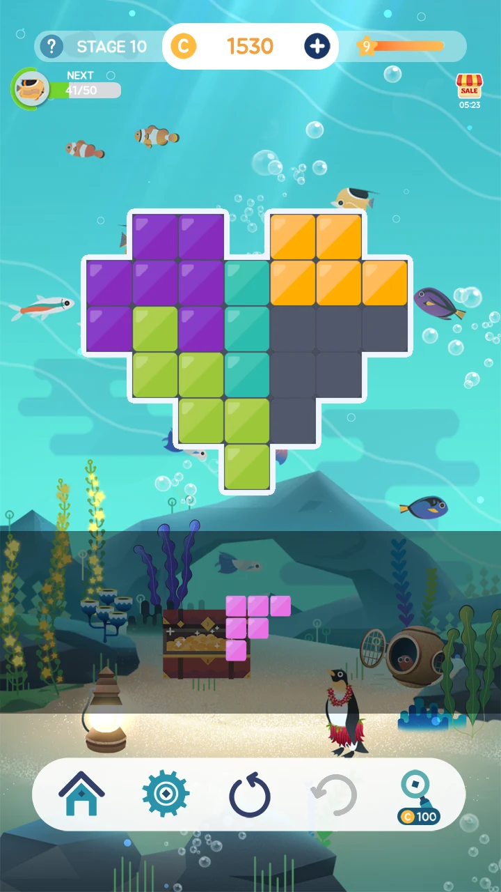 Puzzle Aquarium screenshot